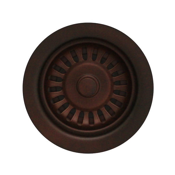 Whitehaus 3.5" Basket Strainer, Mahogany Bronze RNW35-MB - main